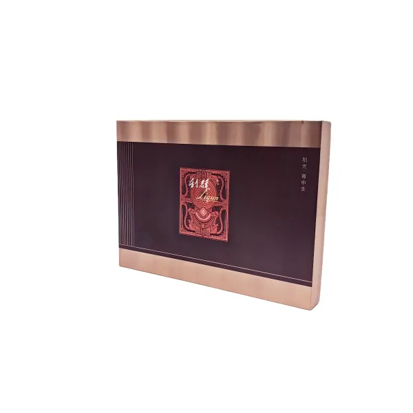 Premium Hard Gold Card Paper Cigarette Box