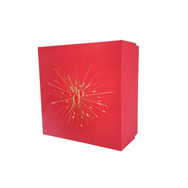 Custom Gold Foil Hard Lid Gift Box