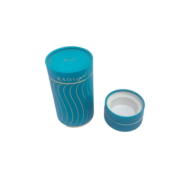 Custom Round Cylinder Lid Cosmetic Box