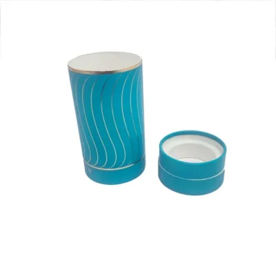 Custom Round Cylinder Lid Cosmetic Box