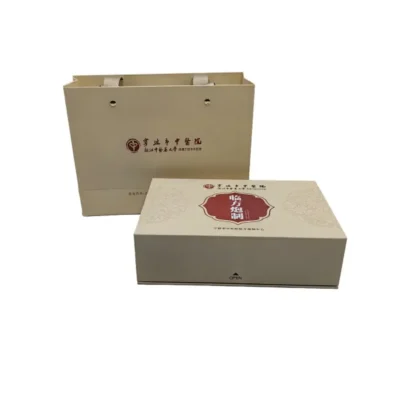 Coated Paper Matte Lamination Flip-Top Health Food Box