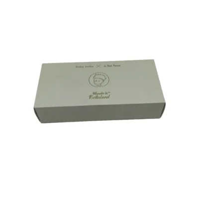 Custom Specialty Paper Gold Foil Double-End Opening Packaging Box