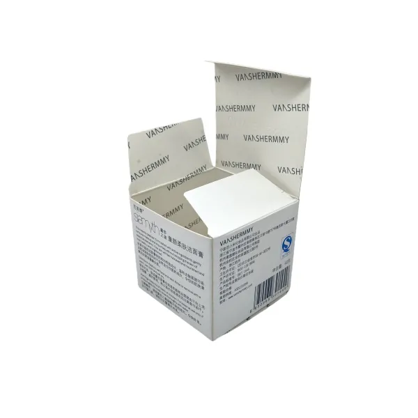 White Cardboard Skincare Box